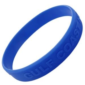 Bracelet Bracelet silicone adulte avec message en relief